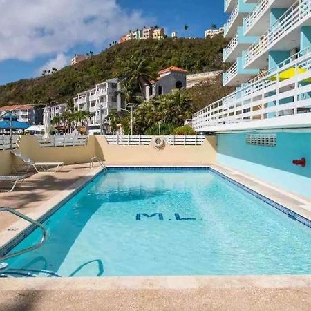 Beautiful Ocean Blue Love Oceanfront Apartment Fajardo Esterno foto