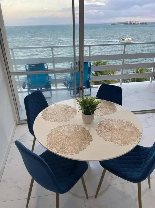 Beautiful Ocean Blue Love Oceanfront Apartment Fajardo Esterno foto