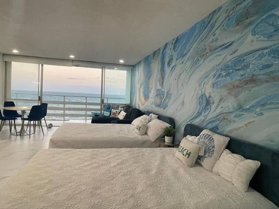 Beautiful Ocean Blue Love Oceanfront Apartment Fajardo Esterno foto