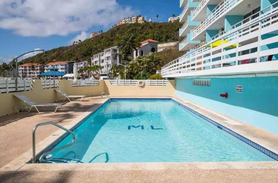 Beautiful Ocean Blue Love Oceanfront Apartment Fajardo Esterno foto